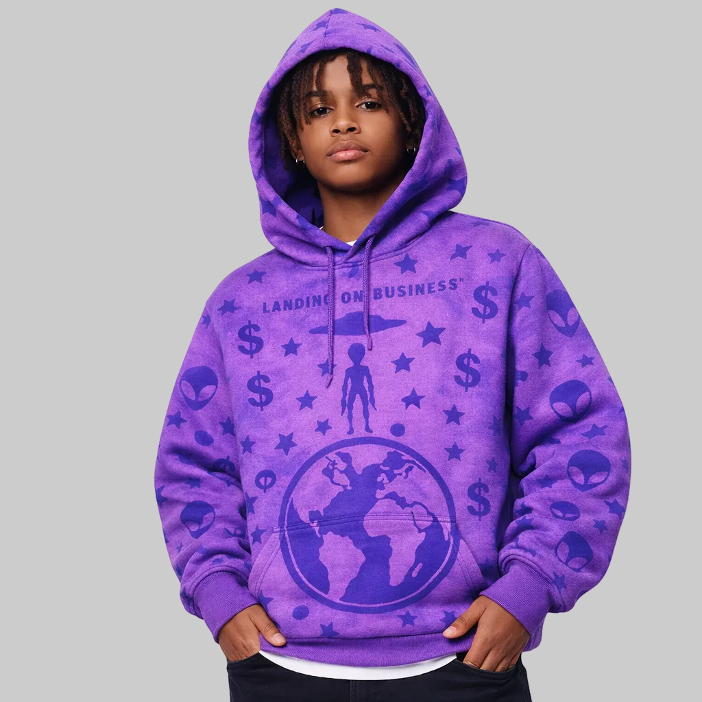 Youth Purple L.O.B Hoodie
