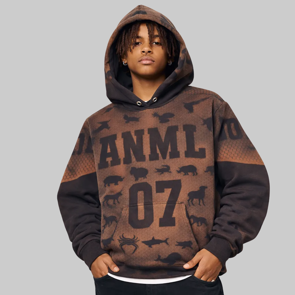 Youth Rust ANML Hoodie