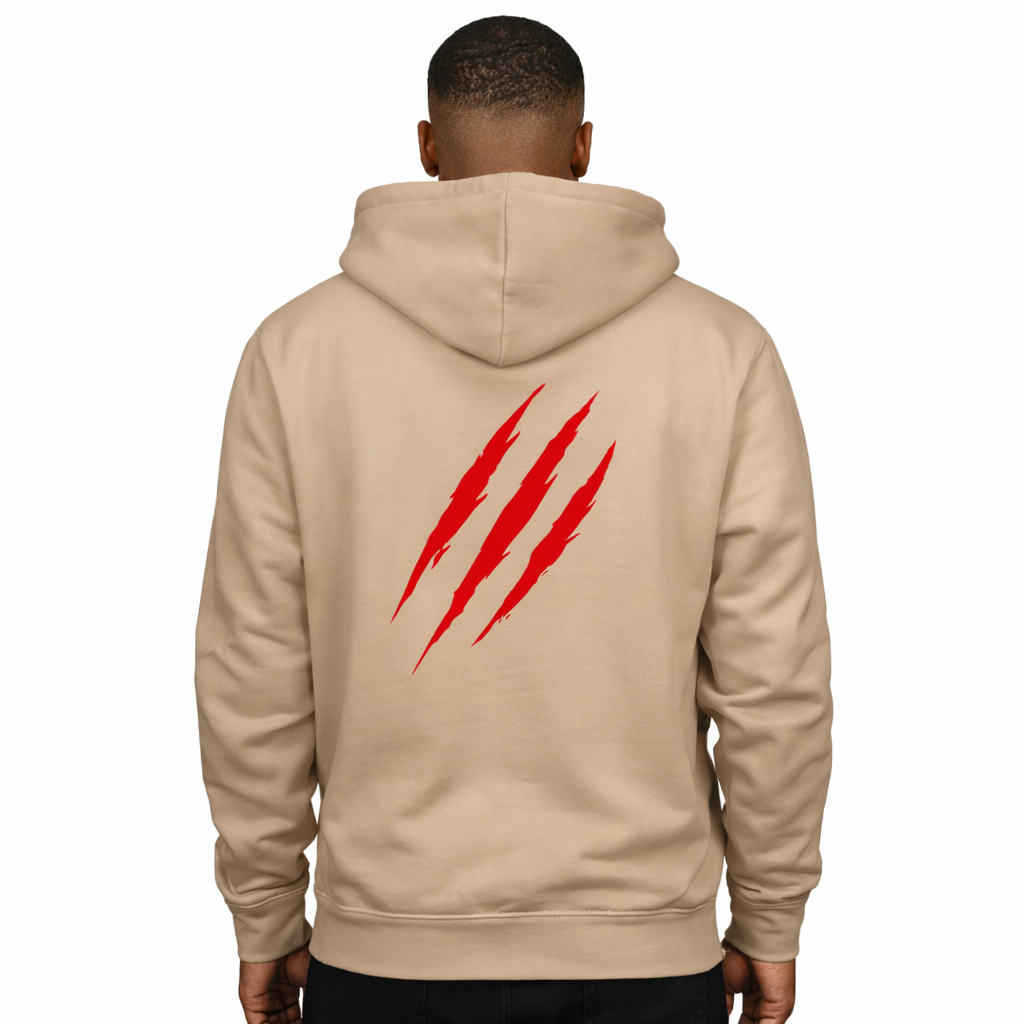 SHEEPS Clothing Claw Mark Hoodie (Sandstone)