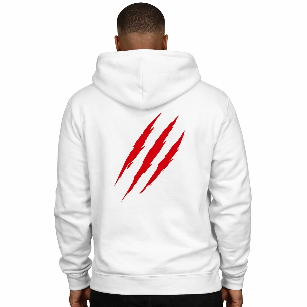 Sheep’s Clothing Claw Mark Hoodie (White)