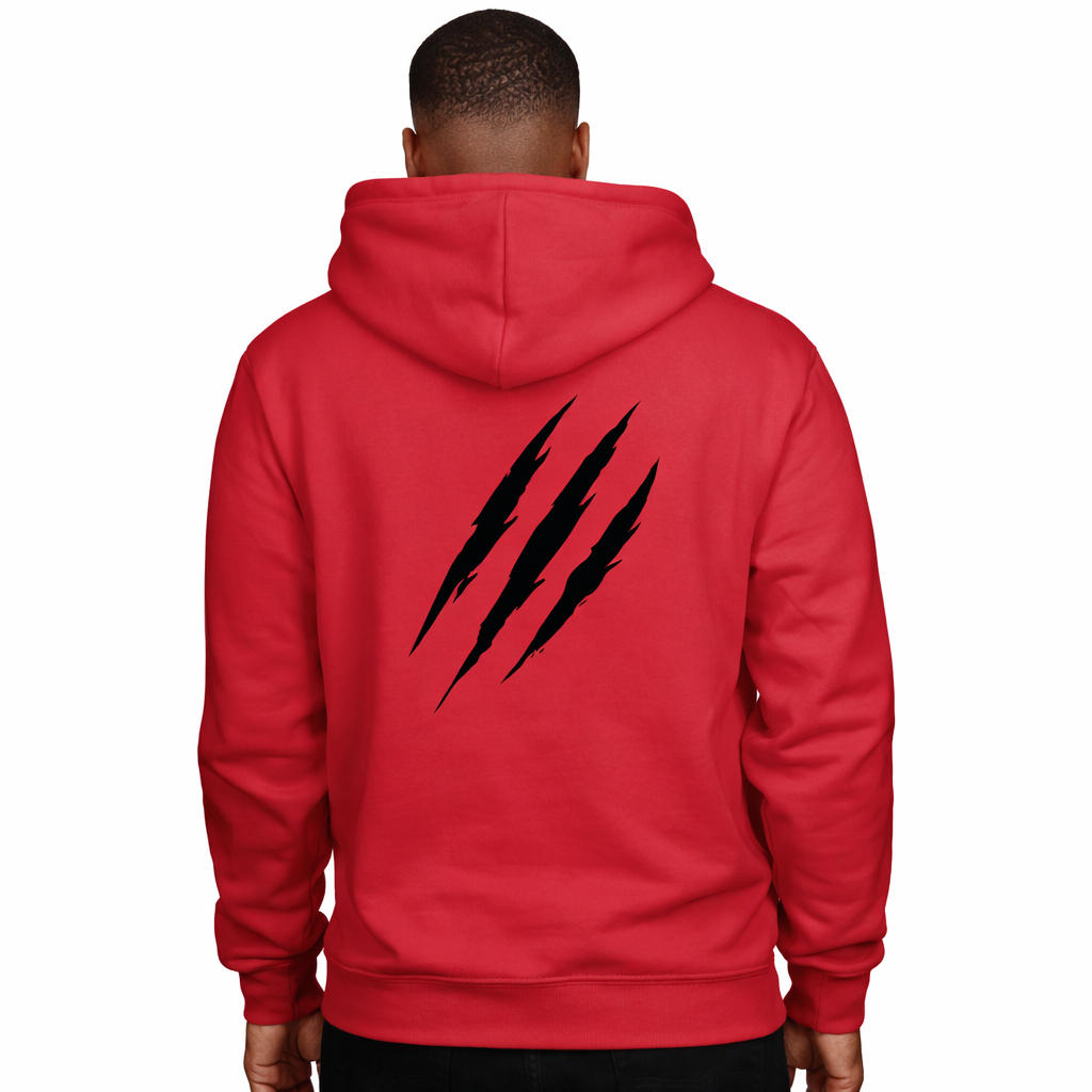 SHEEPS CLOTHING™ CLAW MARK HOODIE (Red)