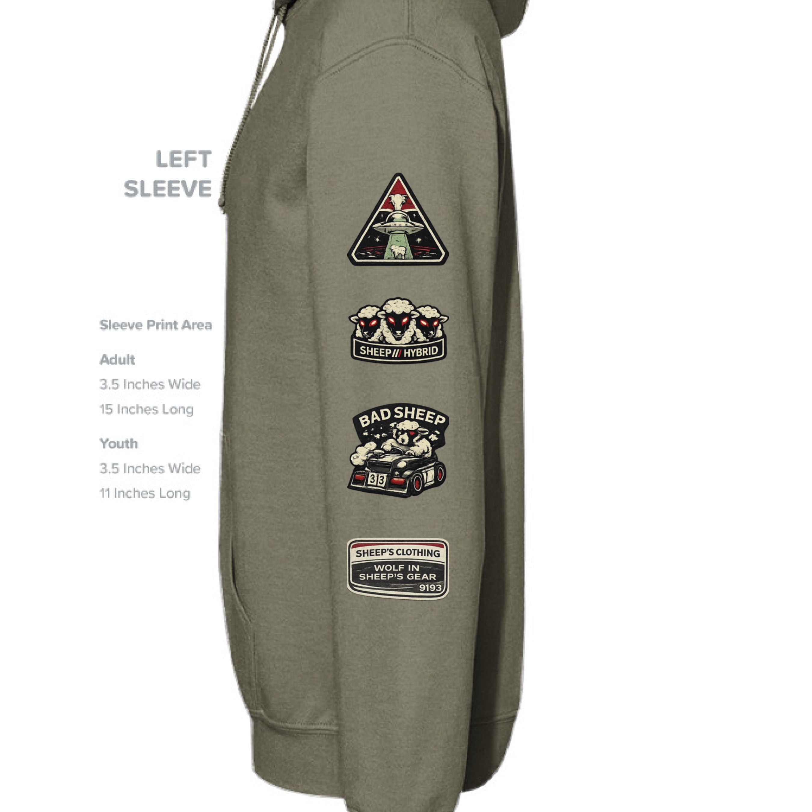 Forest Camo - SLEEVE_LEFT